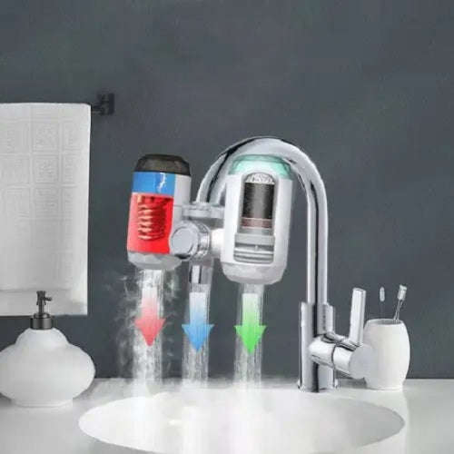 Water Heater - Instant Heating Faucet Attachment - Dual Purpose Heating Tap Attachment