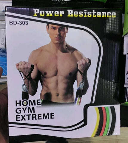Black Power Resistance Band, For Gym