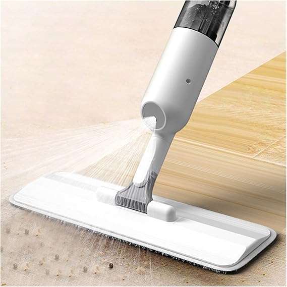 Spray Mop with Reusable Microfiber Pad