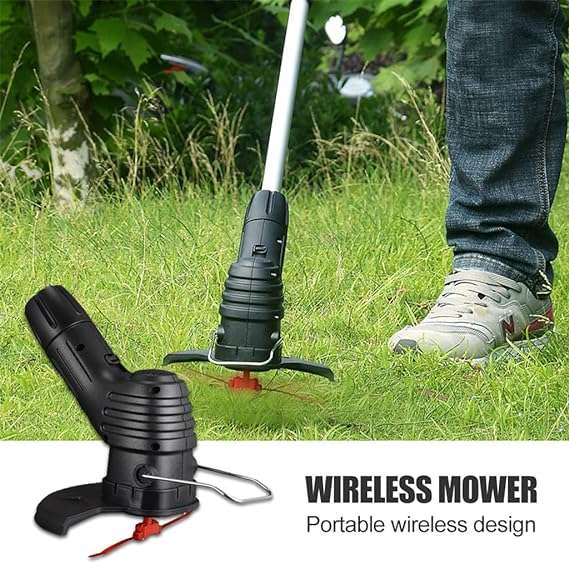 Electric Grass Cutting Machine for Home Garden Portable Light Weight Lawn Mower with 4 Switchable
