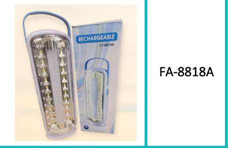 Rechargeable Dual Light Source Emergency Light