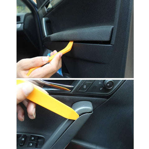 Professional Car Repair Tool Set, 12 in 1 Car Audio System Dashboard Door Panel Removal Dismantling