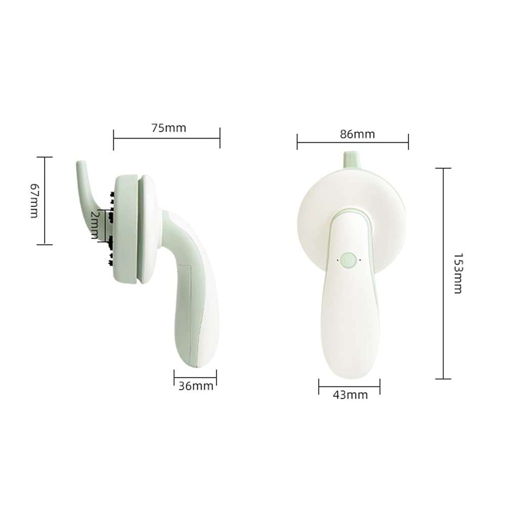 Mini C500 Desktop Vacuum Cleaner USB Charging with Vacuum Nozzle Cleaning Brush Detachable Design