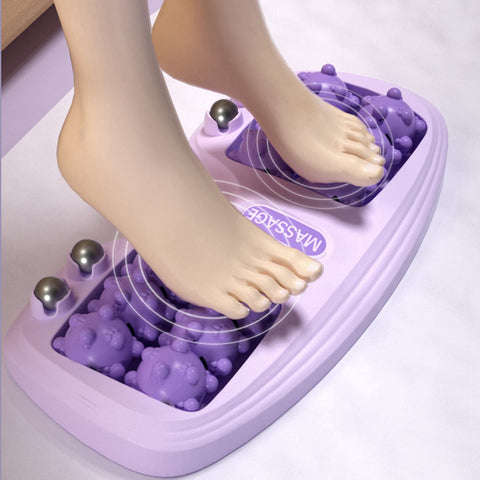 Foot Massager Massage Roller Feet Reflexology Body Stiffness Yoga Fitness Training (Random Colours)