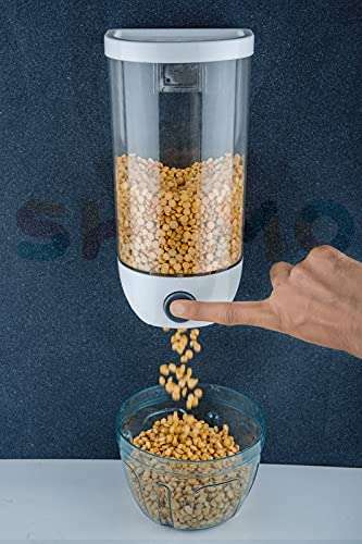 Push Button Wall Mount Container Save More Space on Kitchen Counter Table Drawer Desk Cupboard