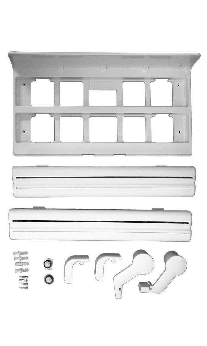 3 in 1 Wrap Center Holds Silver Foil Plastic Wrap and Paper Towels 3 in 1 Kitchen Triple Paper