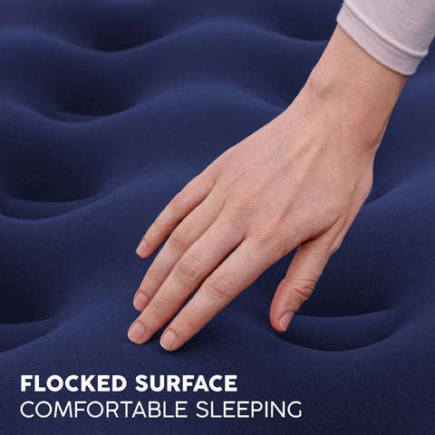 1.85m x 76cm x 22cm Single Mattress Air Bed For Camping