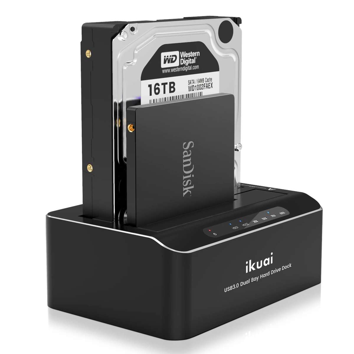 Hard Drive Expansion Dock Dual Function