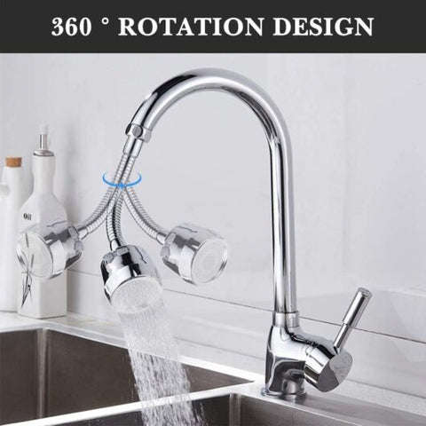 360° Swivel Tap Aerator Universal Kitchen Tap Spray Head Water Saving Tap