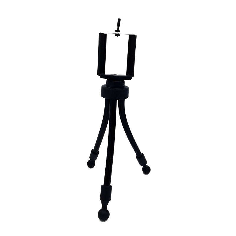 Mini Portable Flexible Universal Tripod With Clip Mount Holder For Mobile Phones