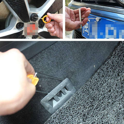 Professional Car Repair Tool Set, 12 in 1 Car Audio System Dashboard Door Panel Removal Dismantling