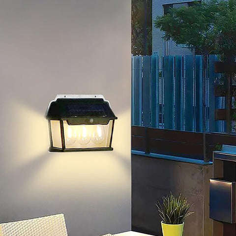 Outdoor Security Lights High Conversion Solar Lights with 3 Modes Easy to Use Outdoor Wall Lights