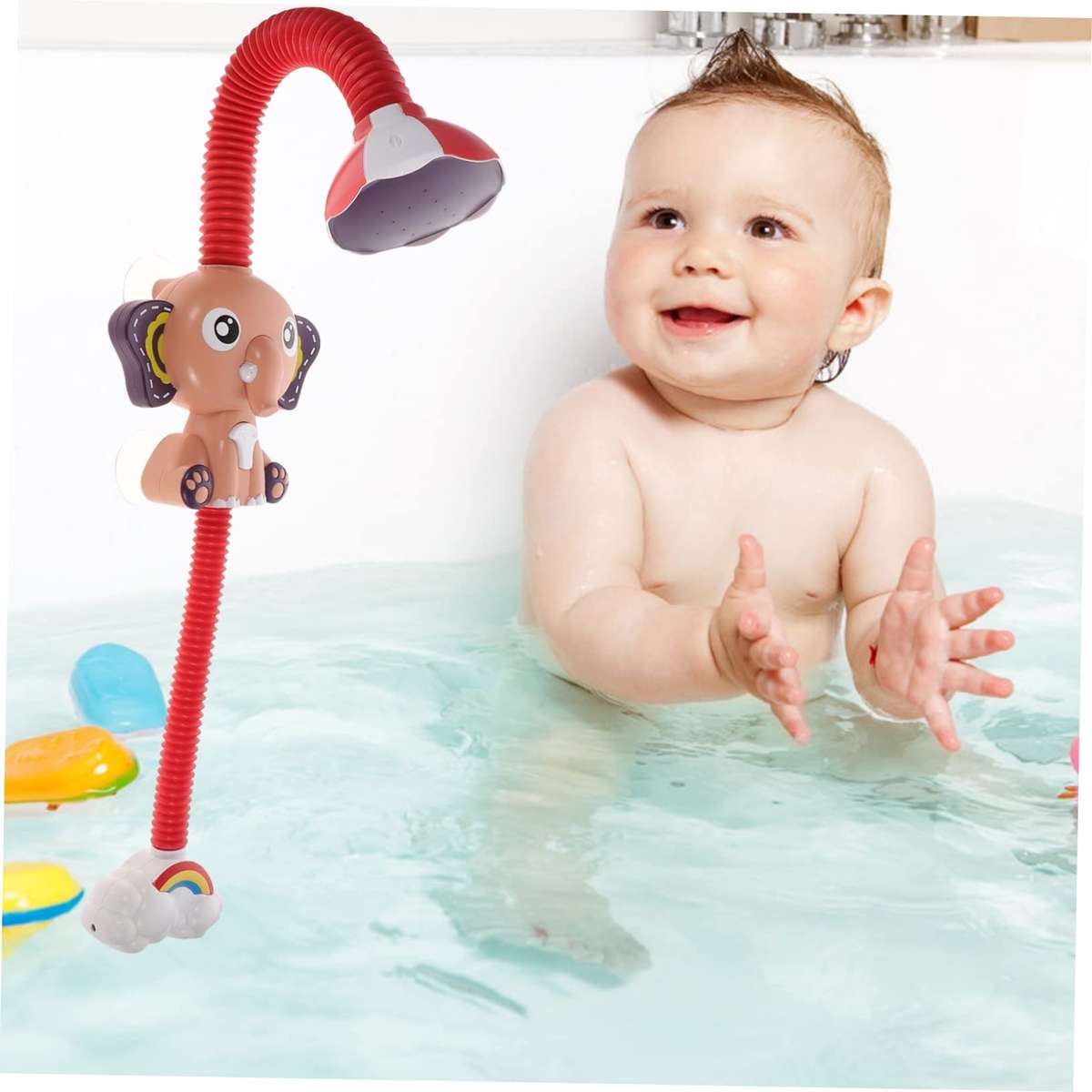 Electric Shower Head Bathtoys Water Playing Toys Bathing Toys Bath Shower Toy Kids Water Toy Bath To