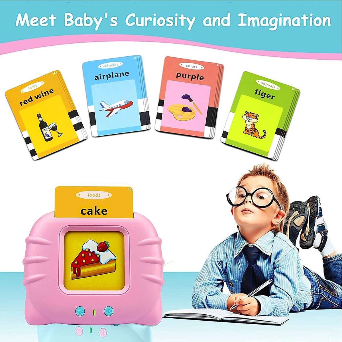 Early Education Card Machine for Children The Best Educational Toy for Young Children Suitable for 1
