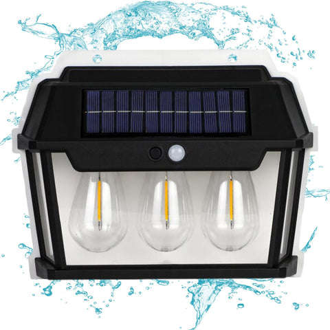 Outdoor Security Lights High Conversion Solar Lights with 3 Modes Easy to Use Outdoor Wall Lights