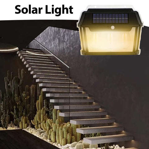 Outdoor Security Lights High Conversion Solar Lights with 3 Modes Easy to Use Outdoor Wall Lights