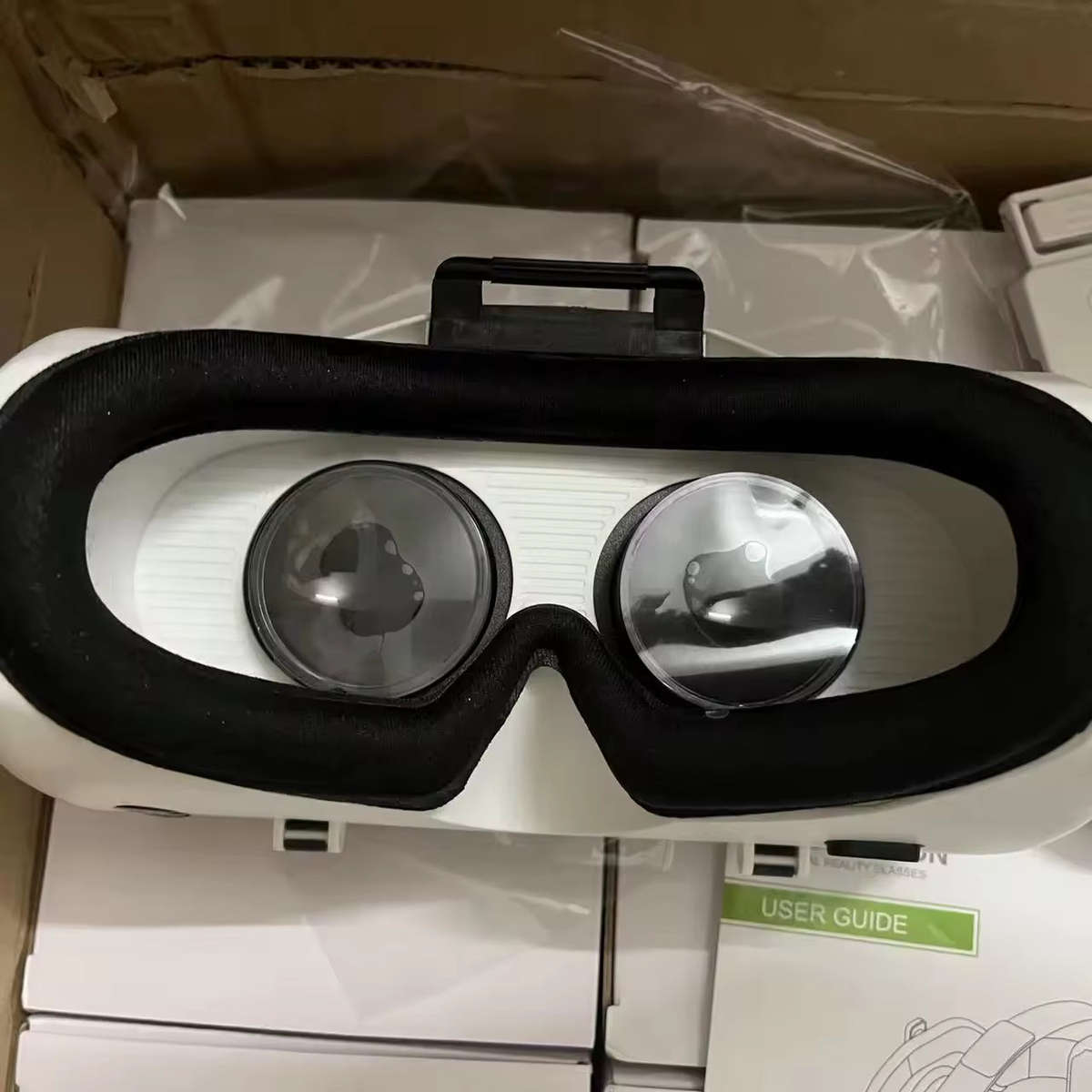 Virtual Reality VR Glasses 3D For Android Mobile Phone Cell Smartphone Headset Helmet With Real Cont