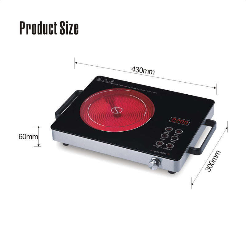 electric stove cooker single hot plate portable heating infrared oven infrared cooker cooktop
