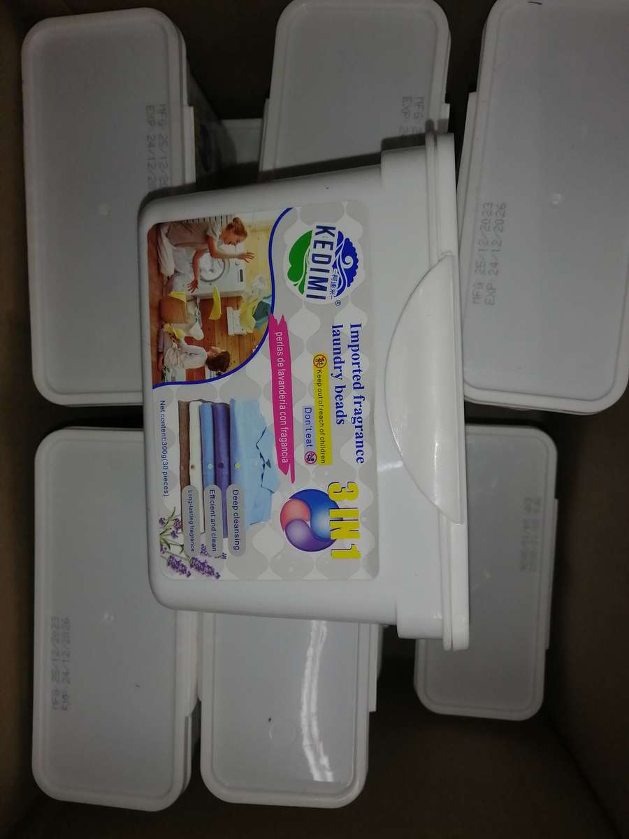 Imported fragrance laundry beads