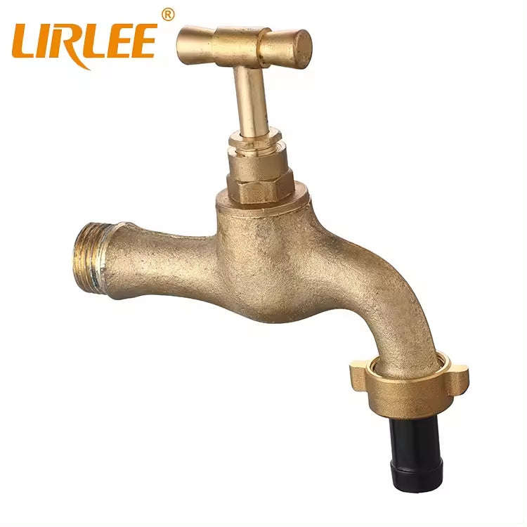 outdoor water control elbow brass bibcock faucet water tap