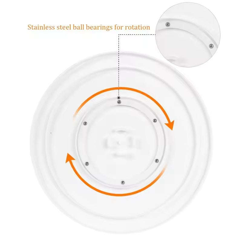 Cake Turntable Anti-skid Plastic Decorating Rotating Table Pastries Cake Decoration DIY Baking Tools