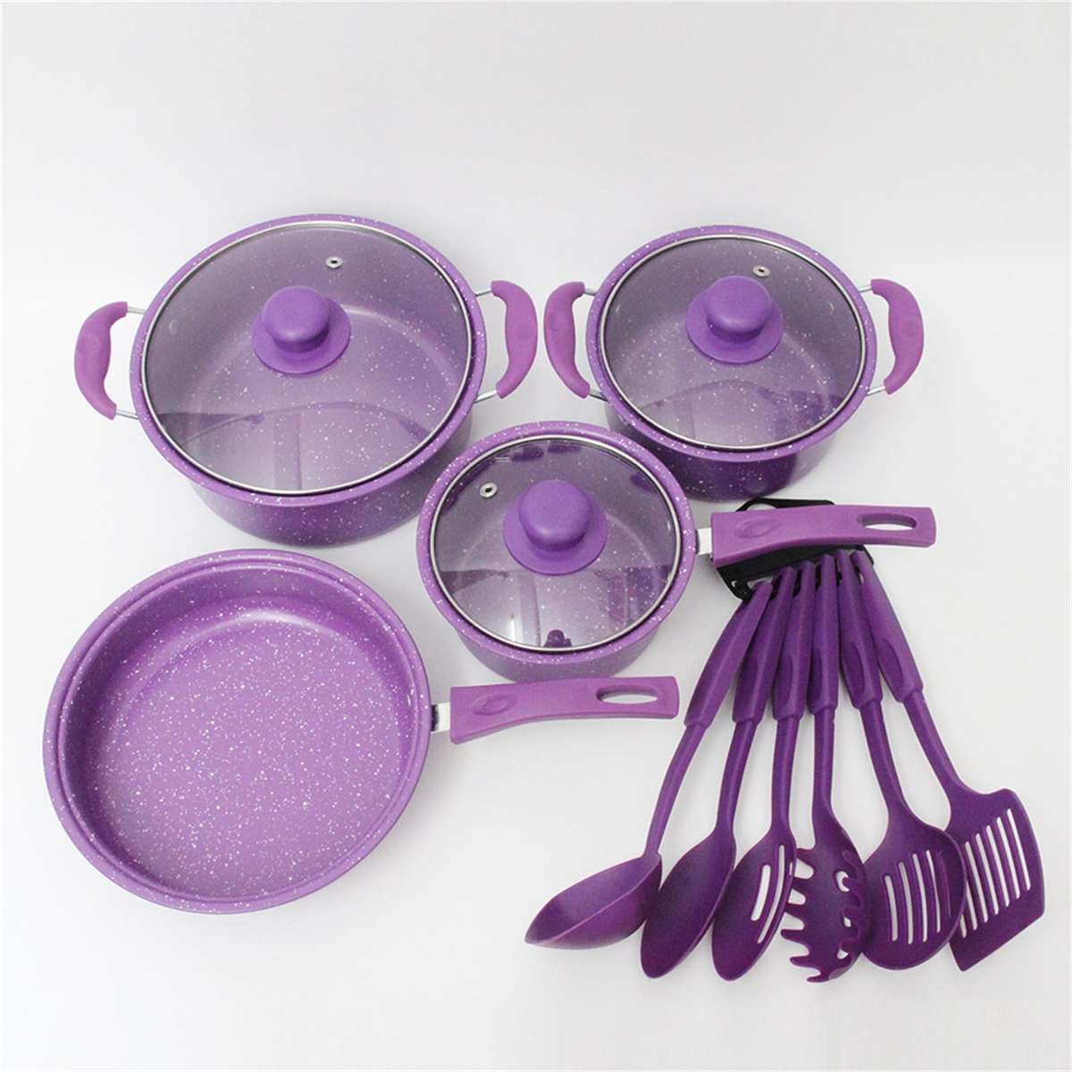 13 PIECES COOKWARE SET
