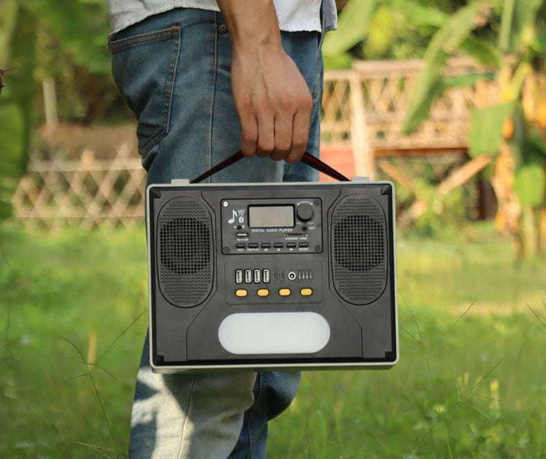 P10 SOLAR MULTIMEDIA PLAYER SYSTEM