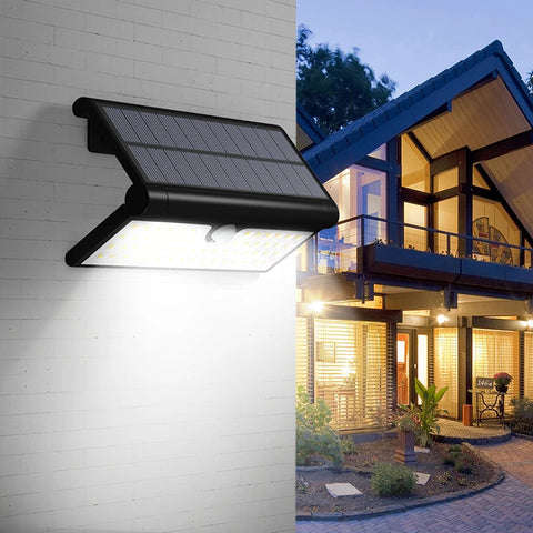 LED Solar Foldable Wall Light Outdoor Solar Powered Sunlight Waterproof PIR Motion Sensor Street Lig