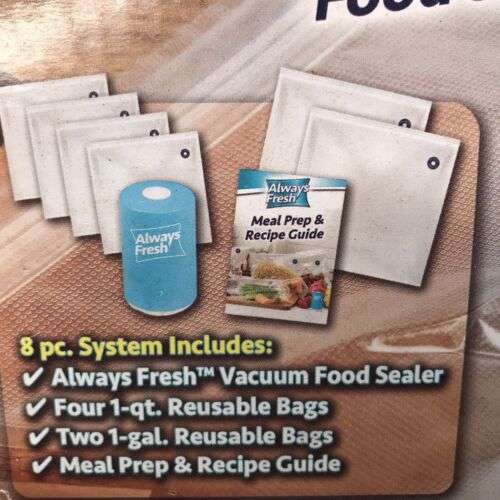 FRESH SEAL VAC w/ Vacuum Food Sealer