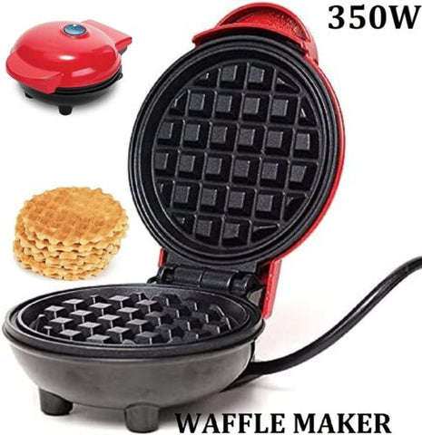 Mini Waffle Maker Non Stick Pan Pancake Cake Breakfast Making Machine