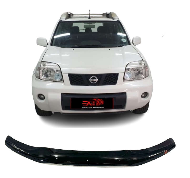Nissan X-Trail Gloss Black bonnet guard 2000-2008