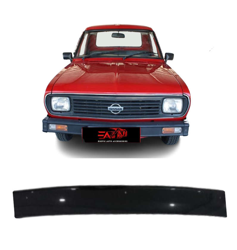 Nissan 1400 Gloss Black bonnet guard