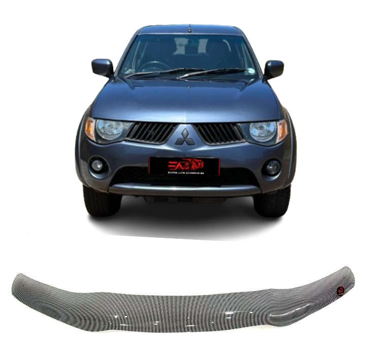 Mitsubishi Triton carbon bonnet guard 2007-2014
