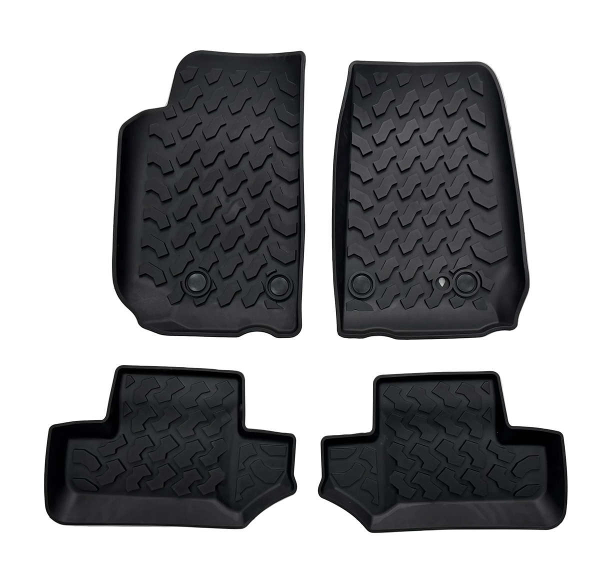 Jeep Wrangler JK Floor Mats Set (2 Door) 2007-2018