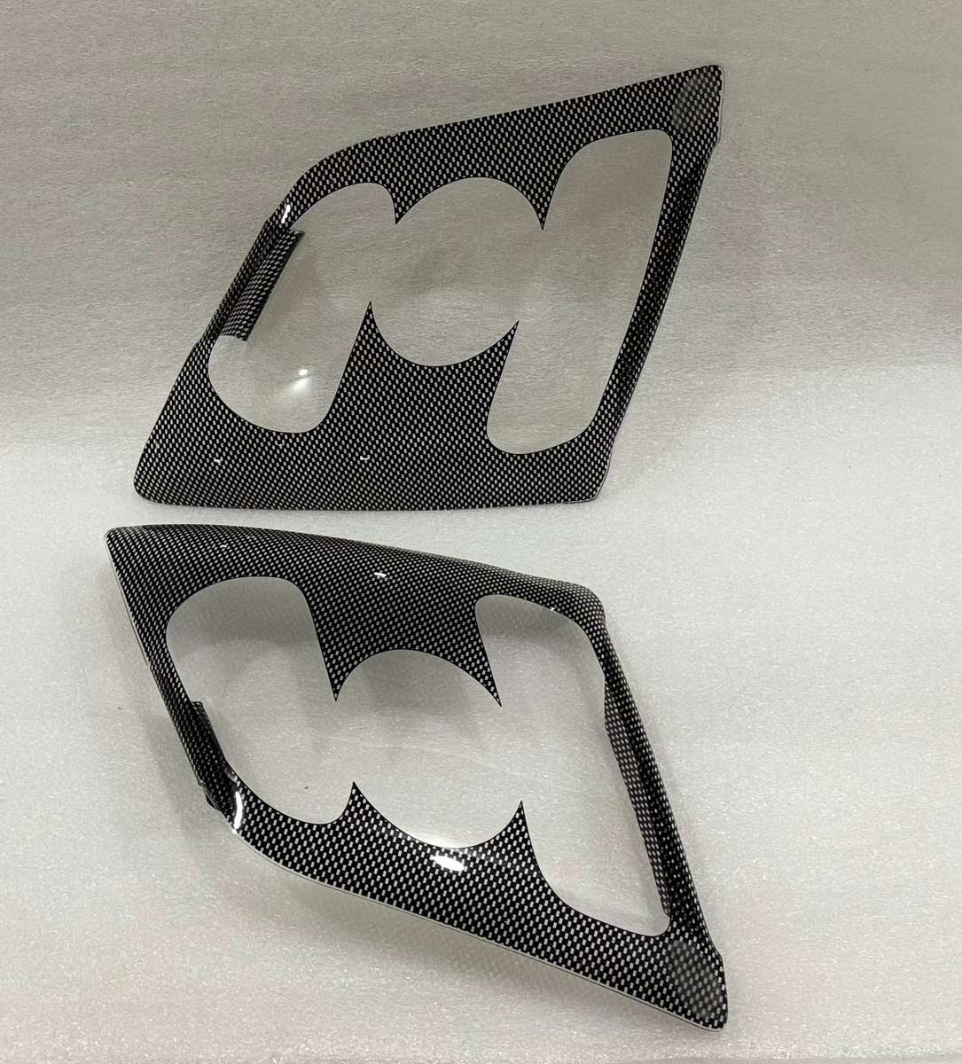 Isuzu 08-11 Carbon Headlight shields