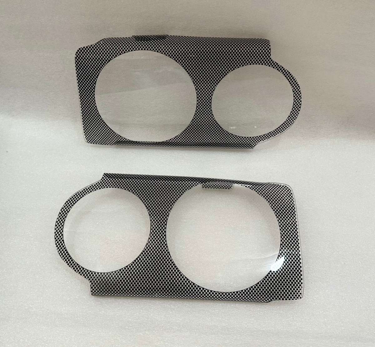Golf 1 carbon Headlight Shields
