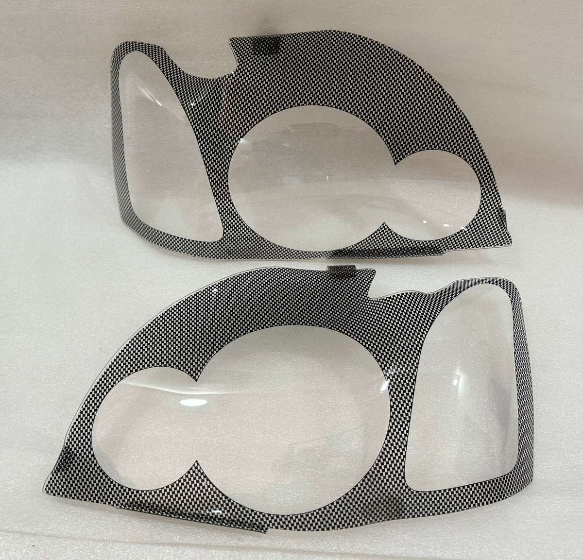 Nissan X Trail carbon Headlight shields 2009-2013