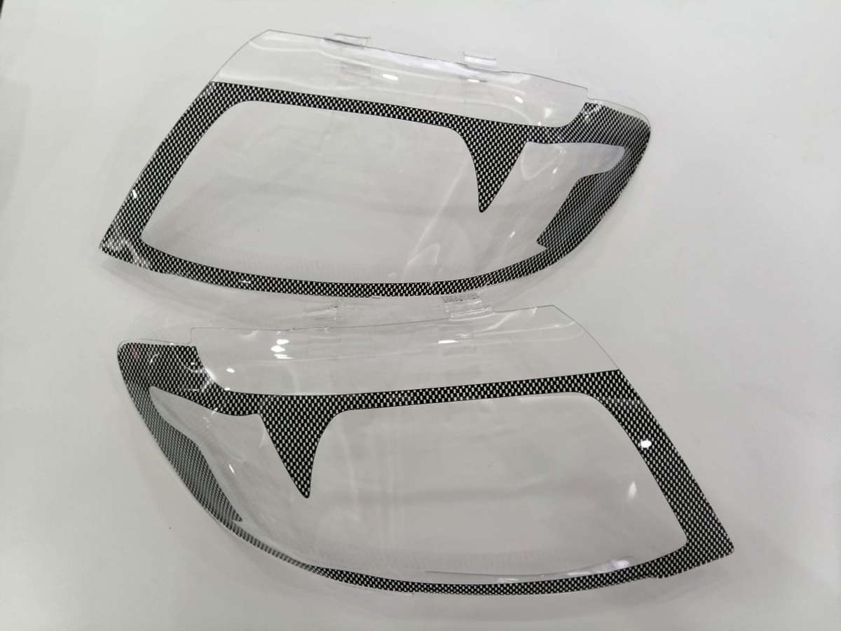 Ford Ranger T6 carbon Headlight shields 12-15