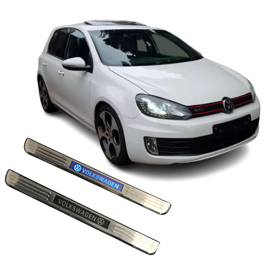VW LED wireless step plate 2pc