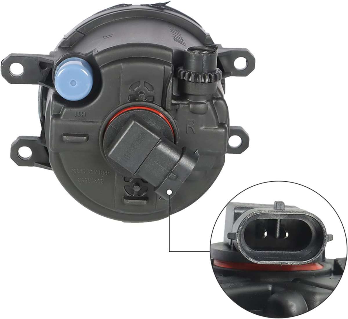Toyota Yaris Fog lights set with globes 2008-2012
