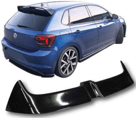 Polo 8 Oettinger gloss black roof spoiler