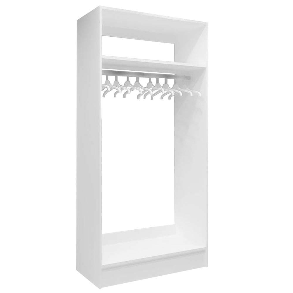 Built In Cupboard frame with hanging space
