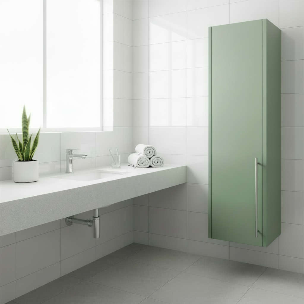 Una Tall Boy Bathroom Cupboard