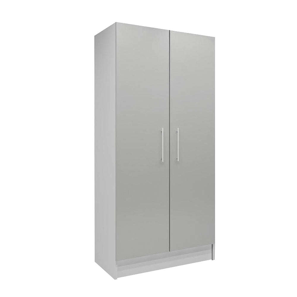 2-Door Built in Cupboard with hanging rail & Shelves