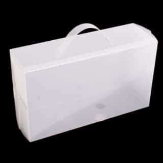 Clear Shoe Box