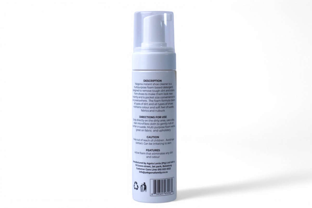 200ML Yakgona Instant Shoe Cleaner
