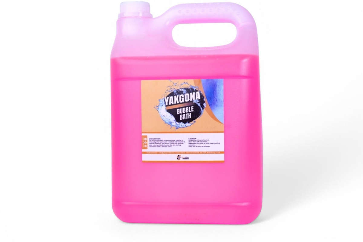 5L Yakgona Bubble Bath- Pink
