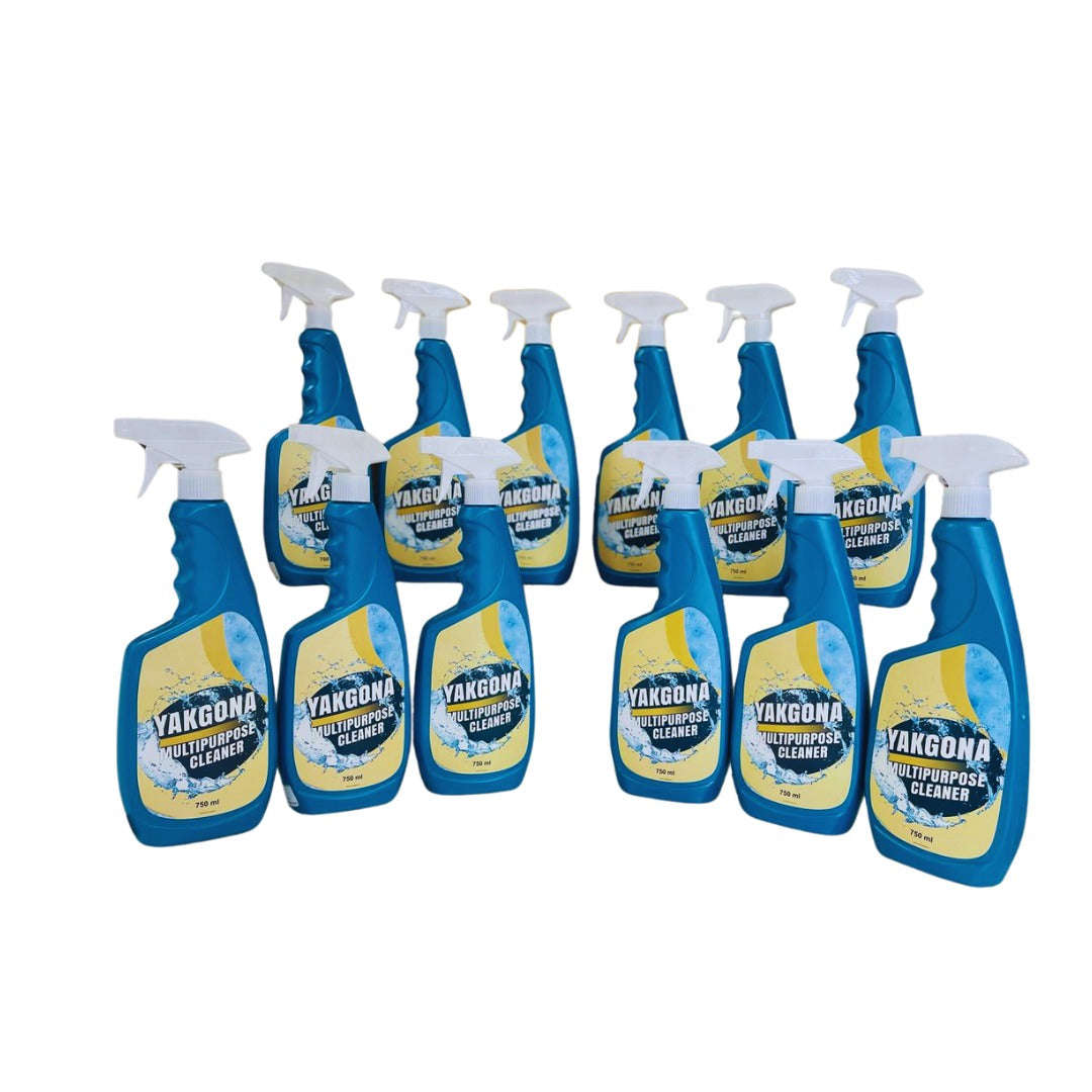 Box of 12 Yakgona Multipurpose cleaner.