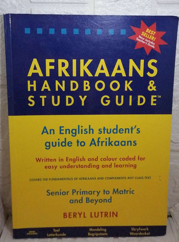 The Afrikaans Handbook and Study Guide: An English Student s Guide to Afrikaans (Paperback) (Bery...