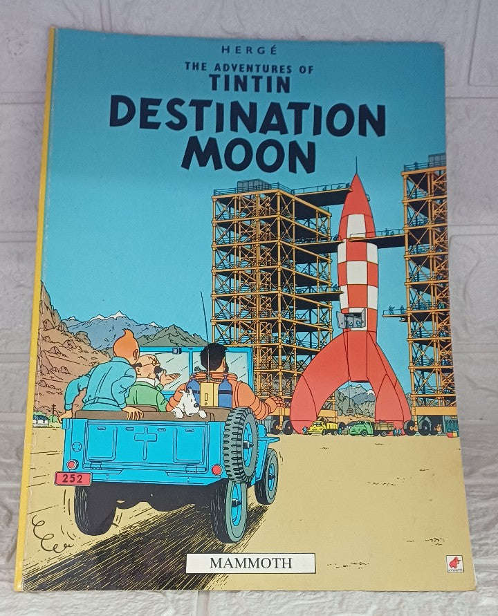 Destination Moon (Tintin #16) (Hergé ; Leslie Lonsdale-Cooper; Michael Turner